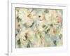 Expressive Pale Floral Crop-Silvia Vassileva-Framed Art Print