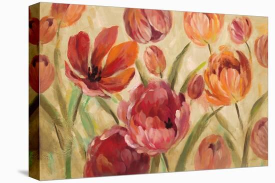 Expressive Tulips Neutral-Silvia Vassileva-Stretched Canvas