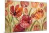 Expressive Tulips Neutral-Silvia Vassileva-Mounted Art Print