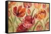 Expressive Tulips Neutral-Silvia Vassileva-Framed Stretched Canvas