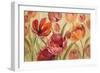 Expressive Tulips Neutral-Silvia Vassileva-Framed Premium Giclee Print