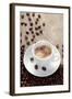 Expresso Coffee End Coffee Beans-denio109-Framed Art Print