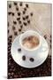 Expresso Coffee End Coffee Beans-denio109-Mounted Art Print