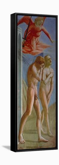 Expulsion from Paradise, 1425-1428-Masaccio-Framed Stretched Canvas