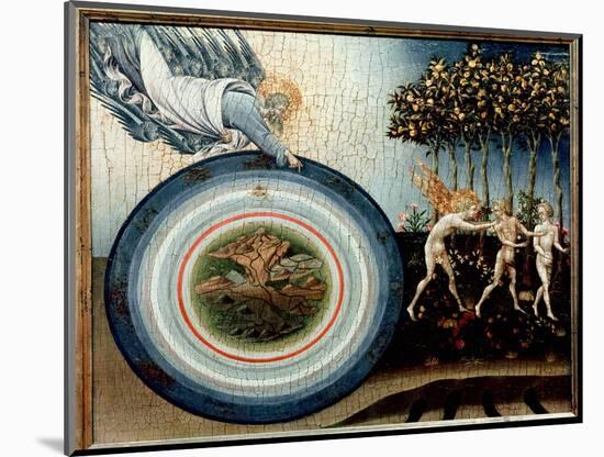 Expulsion from Paradise-Giovanni di Paolo-Mounted Giclee Print