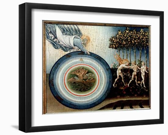 Expulsion from Paradise-Giovanni di Paolo-Framed Giclee Print