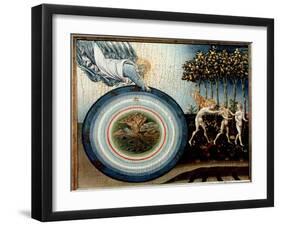 Expulsion from Paradise-Giovanni di Paolo-Framed Giclee Print