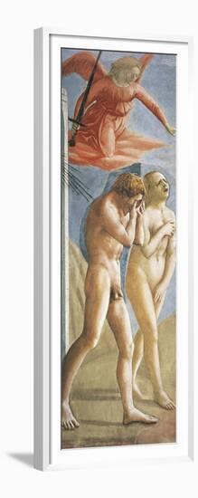 Expulsion from the Garden of Eden-Tommaso Masaccio-Framed Giclee Print