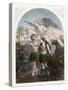 Expulsion of Adam and Eve from the Garden of Eden, C1860-null-Stretched Canvas