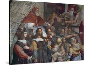 Expulsion of Heliodorus from the Temple-Raphael-Stretched Canvas