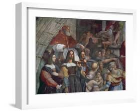 Expulsion of Heliodorus from the Temple-Raphael-Framed Giclee Print