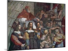 Expulsion of Heliodorus from the Temple-Raphael-Mounted Giclee Print