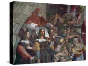 Expulsion of Heliodorus from the Temple-Raphael-Stretched Canvas