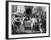 Expulsion of Members by Cromwell, 1653-Benjamin West-Framed Giclee Print