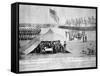 Expulsion of Mormons from Missouri-null-Framed Stretched Canvas