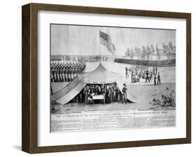 Expulsion of Mormons from Missouri-null-Framed Photographic Print