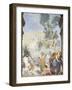 Expulsion of Muses and Poets from Mount Parnassus-Giovanni Da San Giovanni-Framed Giclee Print