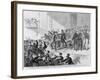 Expulsion of Negroes and Abolitionists from Tremont Temple, Boston, Massachusetts, on December 3, 1-null-Framed Giclee Print