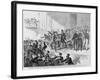 Expulsion of Negroes and Abolitionists from Tremont Temple, Boston, Massachusetts, on December 3, 1-null-Framed Giclee Print