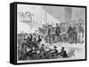 Expulsion of Negroes and Abolitionists from Tremont Temple, Boston, Massachusetts, on December 3, 1-null-Framed Stretched Canvas