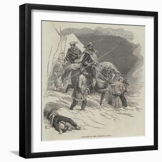 Expulsion of the Lithuanian Jews-null-Framed Giclee Print