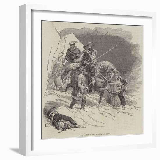 Expulsion of the Lithuanian Jews-null-Framed Giclee Print