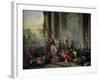 Expulsion of the Money Changers-Giovanni Paolo Pannini-Framed Giclee Print