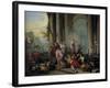 Expulsion of the Money Changers-Giovanni Paolo Pannini-Framed Giclee Print