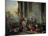 Expulsion of the Money Changers-Giovanni Paolo Pannini-Mounted Giclee Print