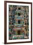 Exquisitely Detailed Carvings on the Gopuram (Tower) of the Durga Devi Temple in Vidyaranyapura,…-null-Framed Giclee Print