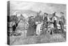 Extended Family Poses in Colorado, Ca. 1900-null-Stretched Canvas