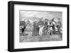 Extended Family Poses in Colorado, Ca. 1900-null-Framed Photographic Print