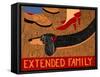 Extended Family-Stephen Huneck-Framed Stretched Canvas