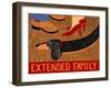 Extended Family-Stephen Huneck-Framed Giclee Print