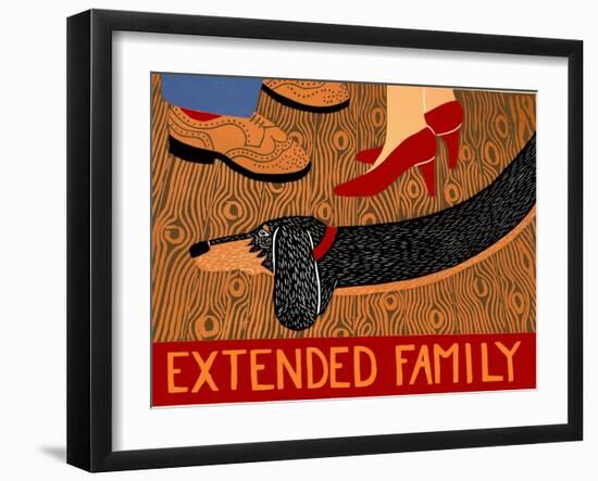 Extended Family-Stephen Huneck-Framed Giclee Print