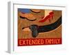 Extended Family-Stephen Huneck-Framed Giclee Print