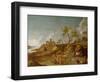 Extensive Hilly Landscape with Cattle, Sheep and Goats-Potter-Framed Giclee Print