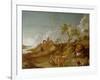 Extensive Hilly Landscape with Cattle, Sheep and Goats-Potter-Framed Giclee Print