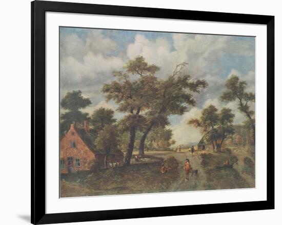 Extensive Landscape-Meindert Hobbema-Framed Collectable Print