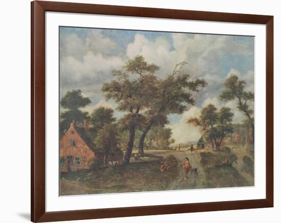 Extensive Landscape-Meindert Hobbema-Framed Collectable Print