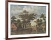 Extensive Landscape-Meindert Hobbema-Framed Collectable Print