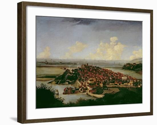 Extensive View of Rye-Hendrick Danckerts-Framed Giclee Print