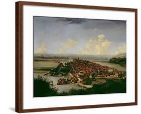 Extensive View of Rye-Hendrick Danckerts-Framed Giclee Print