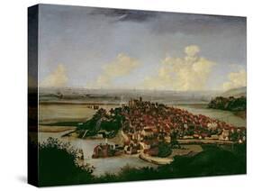 Extensive View of Rye-Hendrick Danckerts-Stretched Canvas