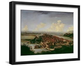 Extensive View of Rye-Hendrick Danckerts-Framed Giclee Print