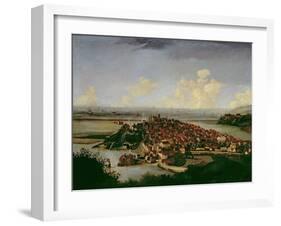 Extensive View of Rye-Hendrick Danckerts-Framed Giclee Print