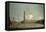 Extensive View of the Piazza San Marco-Canaletto-Framed Stretched Canvas