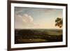 Extensive Wooded Landscape with a Distant View of a Town-William Turner-Framed Giclee Print