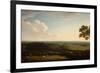 Extensive Wooded Landscape with a Distant View of a Town-William Turner-Framed Giclee Print