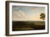 Extensive Wooded Landscape with a Distant View of a Town-William Turner-Framed Giclee Print